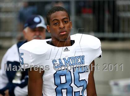 Thumbnail 1 in Camden County vs. Glenville (Kirk Herbstreit National Kickoff Classic) photogallery.