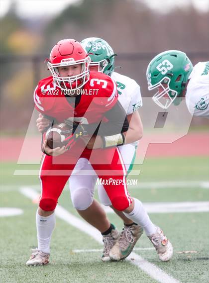 Thumbnail 2 in Pembroke vs Canisteo-Greenwood (NYSPHSAA Section V 8-Man Final) photogallery.