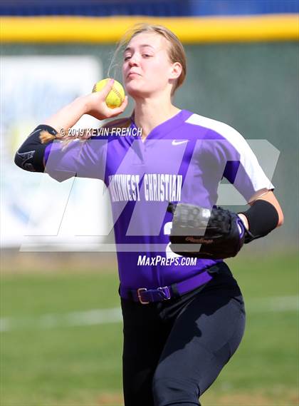 Thumbnail 2 in Northwest Christian vs. Saguaro (Cool Nights Tournament) photogallery.