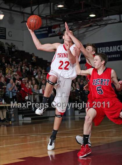 Thumbnail 2 in Trinity vs. Liberty Christian (CIF NS D5 Final) photogallery.