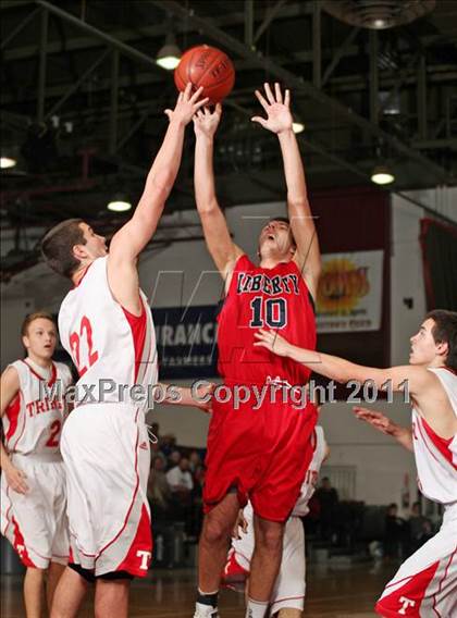 Thumbnail 2 in Trinity vs. Liberty Christian (CIF NS D5 Final) photogallery.