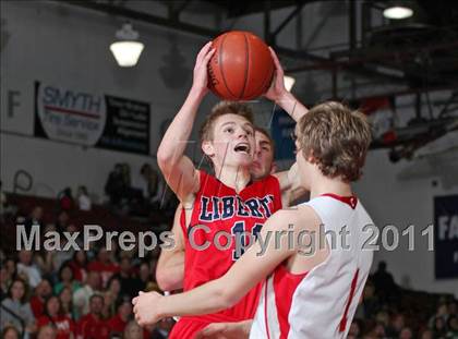 Thumbnail 3 in Trinity vs. Liberty Christian (CIF NS D5 Final) photogallery.