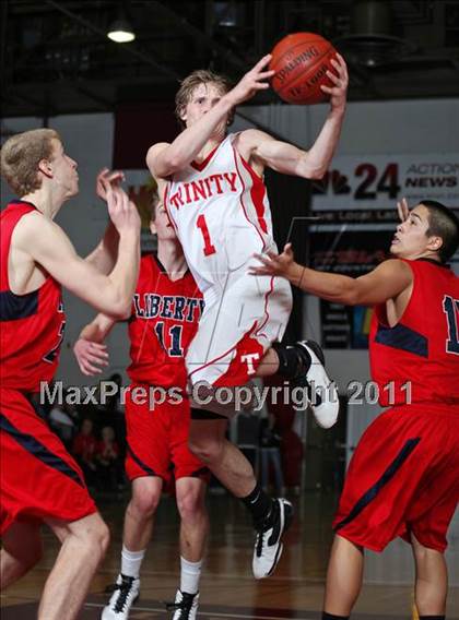 Thumbnail 3 in Trinity vs. Liberty Christian (CIF NS D5 Final) photogallery.