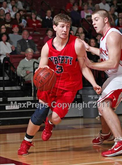Thumbnail 2 in Trinity vs. Liberty Christian (CIF NS D5 Final) photogallery.