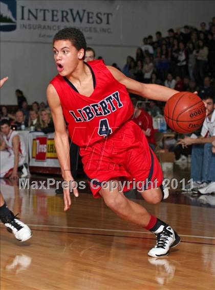 Thumbnail 3 in Trinity vs. Liberty Christian (CIF NS D5 Final) photogallery.
