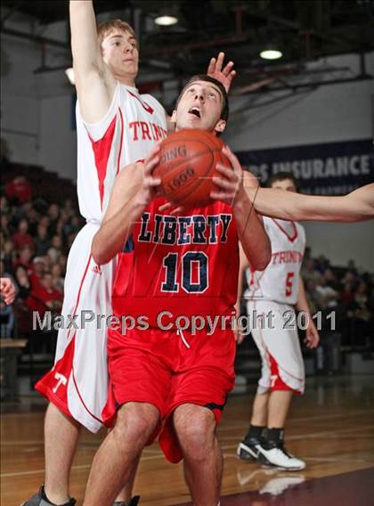 Thumbnail 1 in Trinity vs. Liberty Christian (CIF NS D5 Final) photogallery.