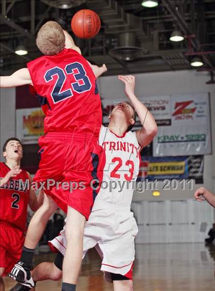 Thumbnail 3 in Trinity vs. Liberty Christian (CIF NS D5 Final) photogallery.