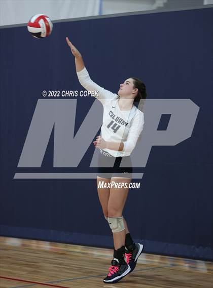 Thumbnail 2 in Calvary Christian vs Venice (Nike Tournament of Champions) photogallery.