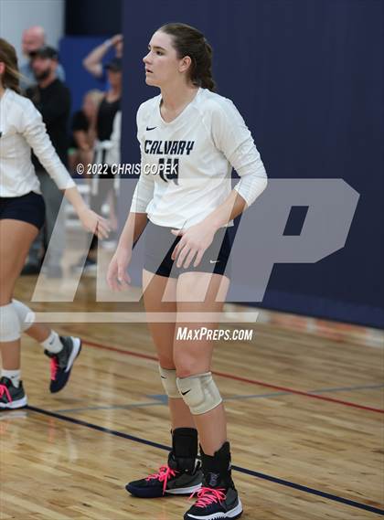 Thumbnail 1 in Calvary Christian vs Venice (Nike Tournament of Champions) photogallery.