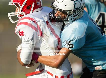 Thumbnail 2 in JV: Mater Dei vs. Villa Park photogallery.