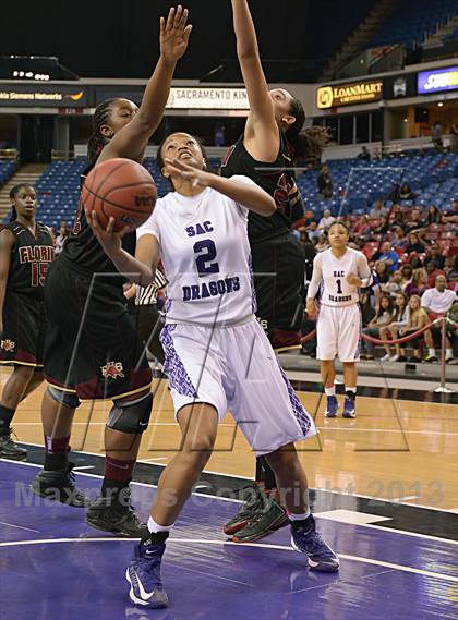 Thumbnail 3 in Florin vs. Sacramento (CIF SJS D2 Final) photogallery.