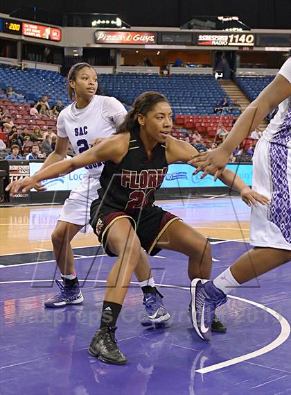 Thumbnail 2 in Florin vs. Sacramento (CIF SJS D2 Final) photogallery.
