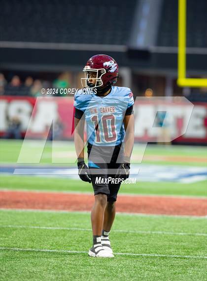 Thumbnail 2 in Burke County vs Carver (GHSA 2A State Championship Final) photogallery.