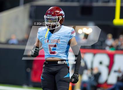 Thumbnail 2 in Burke County vs Carver (GHSA 2A State Championship Final) photogallery.