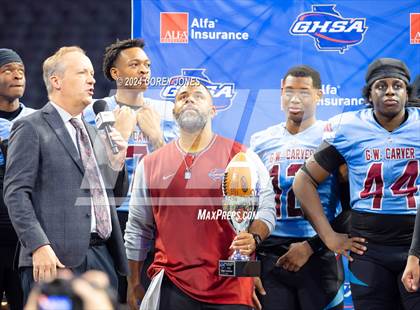 Thumbnail 1 in Burke County vs Carver (GHSA 2A State Championship Final) photogallery.