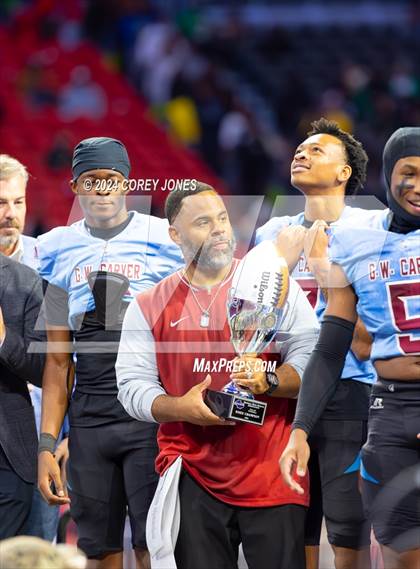 Thumbnail 3 in Burke County vs Carver (GHSA 2A State Championship Final) photogallery.