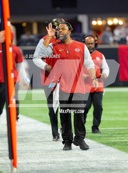 Thumbnail 2 in Burke County vs Carver (GHSA 2A State Championship Final) photogallery.