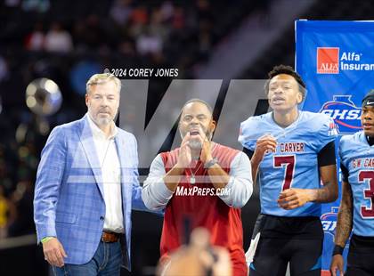 Thumbnail 3 in Burke County vs Carver (GHSA 2A State Championship Final) photogallery.