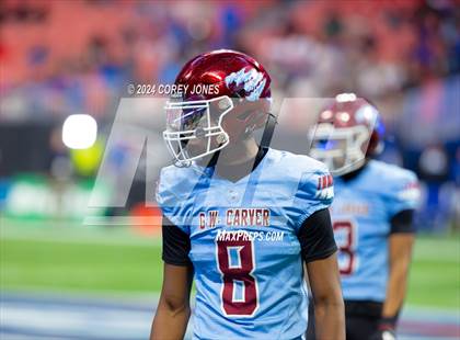 Thumbnail 1 in Burke County vs Carver (GHSA 2A State Championship Final) photogallery.