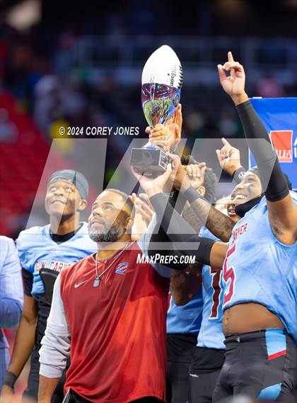 Thumbnail 2 in Burke County vs Carver (GHSA 2A State Championship Final) photogallery.