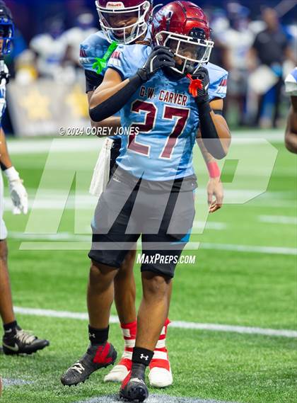 Thumbnail 1 in Burke County vs Carver (GHSA 2A State Championship Final) photogallery.