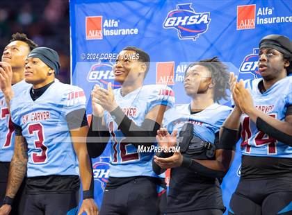 Thumbnail 1 in Burke County vs Carver (GHSA 2A State Championship Final) photogallery.