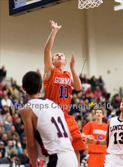 Thumbnail 1 in Bishop Gorman vs. Lincoln (Les Schwab Invitational 2010) photogallery.