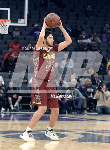 Thumbnail 2 in Esperanza vs. Moreau Catholic (CIF State D2 Final) photogallery.