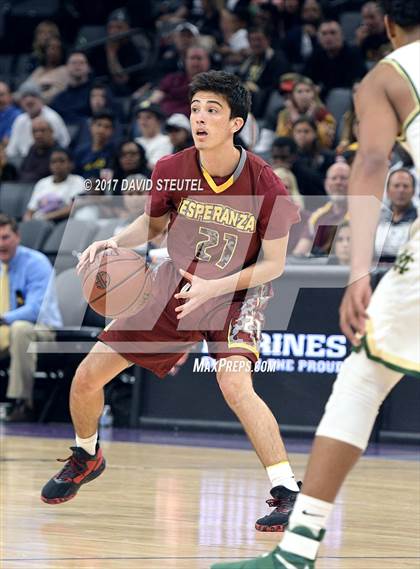 Thumbnail 3 in Esperanza vs. Moreau Catholic (CIF State D2 Final) photogallery.
