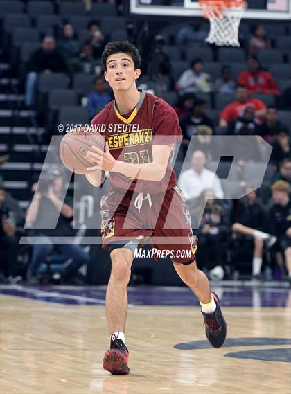 Thumbnail 2 in Esperanza vs. Moreau Catholic (CIF State D2 Final) photogallery.