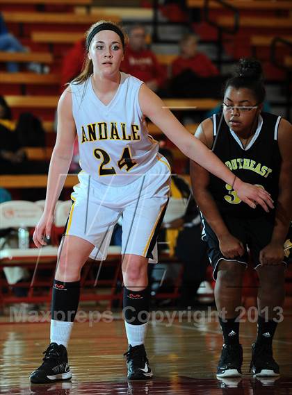Thumbnail 3 in Andale vs. Wichita Southeast (Mid America Classic) photogallery.