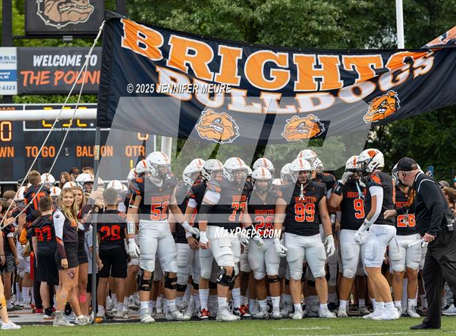 Brighton Varsity スタジャン 40 Brighton Bulldogs Football (Brighton, MI) - High School On
