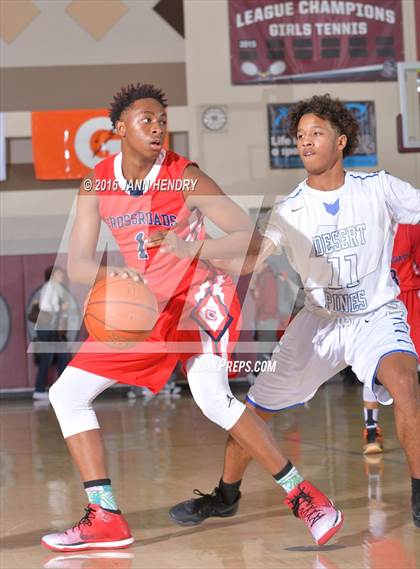 Thumbnail 1 in Crossroads vs. Desert Pines (Rancho Mirage Holiday Invitational) photogallery.