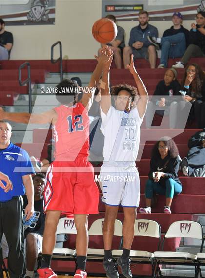 Thumbnail 2 in Crossroads vs. Desert Pines (Rancho Mirage Holiday Invitational) photogallery.