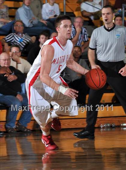 Thumbnail 3 in Mater Dei vs. Christ School (City of Palms Classic) photogallery.