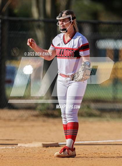 Thumbnail 2 in Georgia Military College vs Glascock County (GHSA 1A D2 State Tournament) photogallery.