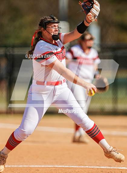 Thumbnail 3 in Georgia Military College vs Glascock County (GHSA 1A D2 State Tournament) photogallery.