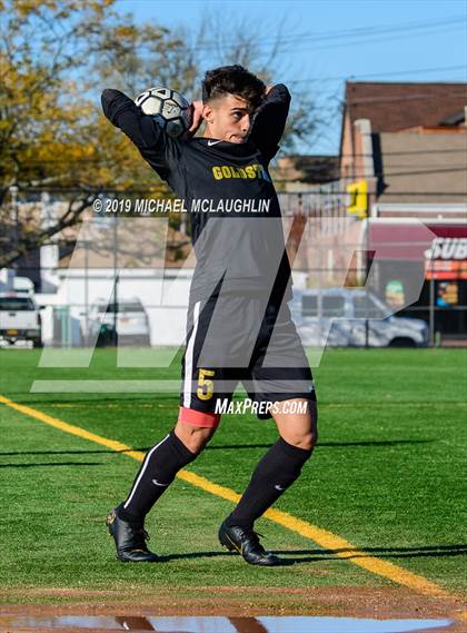 Thumbnail 3 in Collaborative Education vs Goldstein (PSAL B Quarterfinal) photogallery.