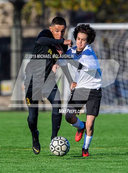 Thumbnail 3 in Collaborative Education vs Goldstein (PSAL B Quarterfinal) photogallery.