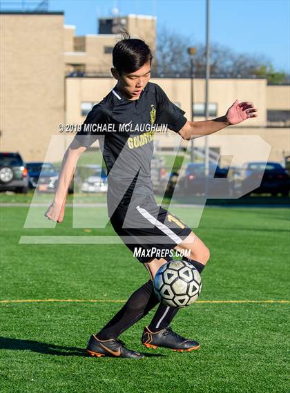 Thumbnail 2 in Collaborative Education vs Goldstein (PSAL B Quarterfinal) photogallery.