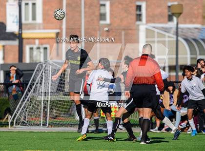 Thumbnail 2 in Collaborative Education vs Goldstein (PSAL B Quarterfinal) photogallery.