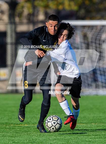 Thumbnail 1 in Collaborative Education vs Goldstein (PSAL B Quarterfinal) photogallery.