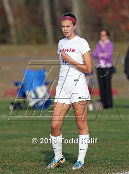 Thumbnail 3 in Notre Dame-Fairfield @ St. Bernard (CIAC Class M 1st Round) photogallery.