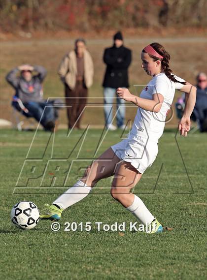 Thumbnail 1 in Notre Dame-Fairfield @ St. Bernard (CIAC Class M 1st Round) photogallery.