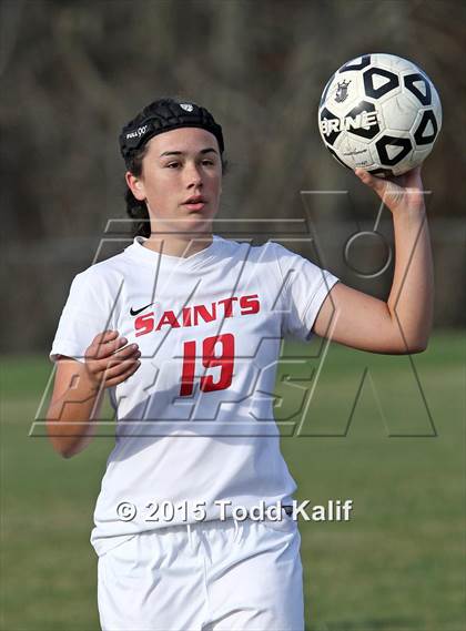 Thumbnail 3 in Notre Dame-Fairfield @ St. Bernard (CIAC Class M 1st Round) photogallery.