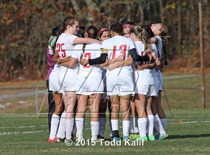 Thumbnail 2 in Notre Dame-Fairfield @ St. Bernard (CIAC Class M 1st Round) photogallery.