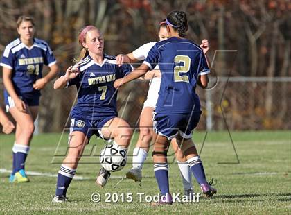 Thumbnail 1 in Notre Dame-Fairfield @ St. Bernard (CIAC Class M 1st Round) photogallery.