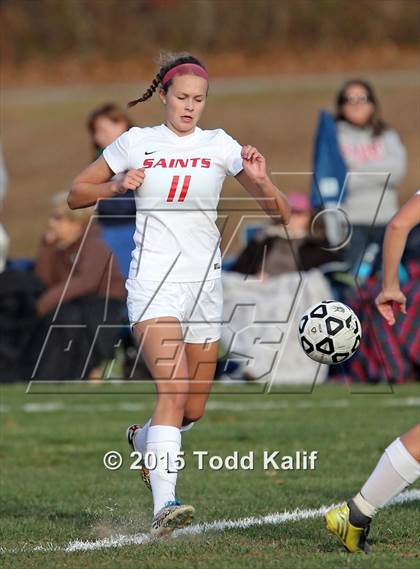Thumbnail 1 in Notre Dame-Fairfield @ St. Bernard (CIAC Class M 1st Round) photogallery.
