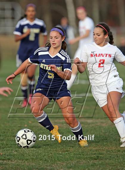 Thumbnail 3 in Notre Dame-Fairfield @ St. Bernard (CIAC Class M 1st Round) photogallery.