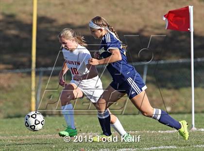 Thumbnail 2 in Notre Dame-Fairfield @ St. Bernard (CIAC Class M 1st Round) photogallery.